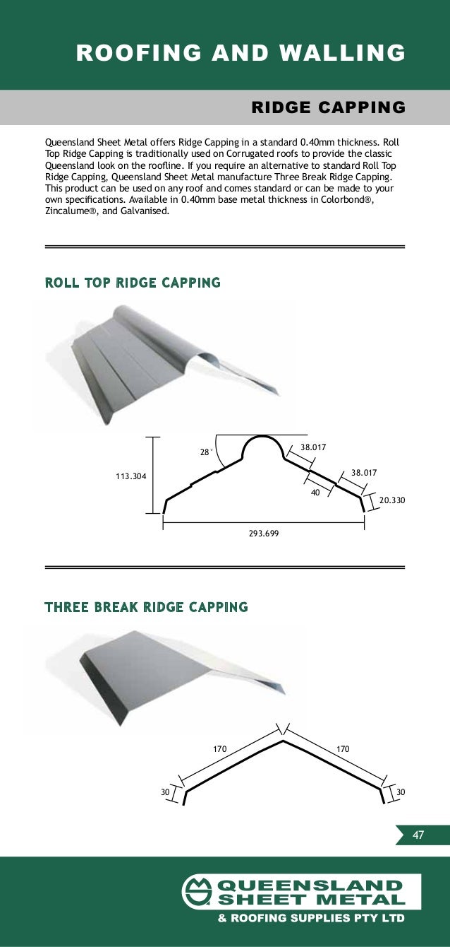 Queensland Sheet Metal & Roofing Supplies Product Guide