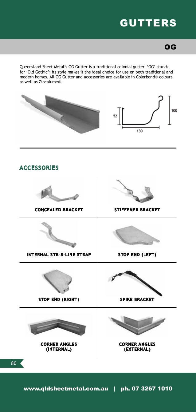 Queensland Sheet Metal & Roofing Supplies Product Guide