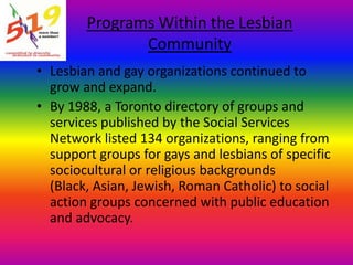 StigmasLesbian should feel shame.Goes against Godly image/rules of the religion and church.Lesbians and gays are dirty.Lesbians can’t raise children as a family with only two mothers and no father figure.The children raised in a gay home setting will also end up gay.You can contract Aids easier if you are a lesbian or gay person.These stigmas come from “straight” men and women and people of different religions and origins all over the country. 