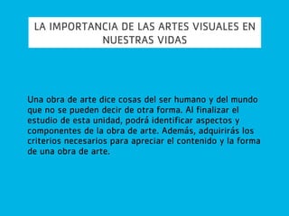 “Artista” es quizás uno de los términos más
complicados de deﬁnir, es que aquí ocurre
algo muy similar al término “amor”; ambos
son palabras muy subjetivas, que aunque
puedan tener una explicación y clasiﬁcación
técnica, no todos nosotros tenemos la
misma percepción de ellas.
¿QUÉ ES UNARTISTA?
 
