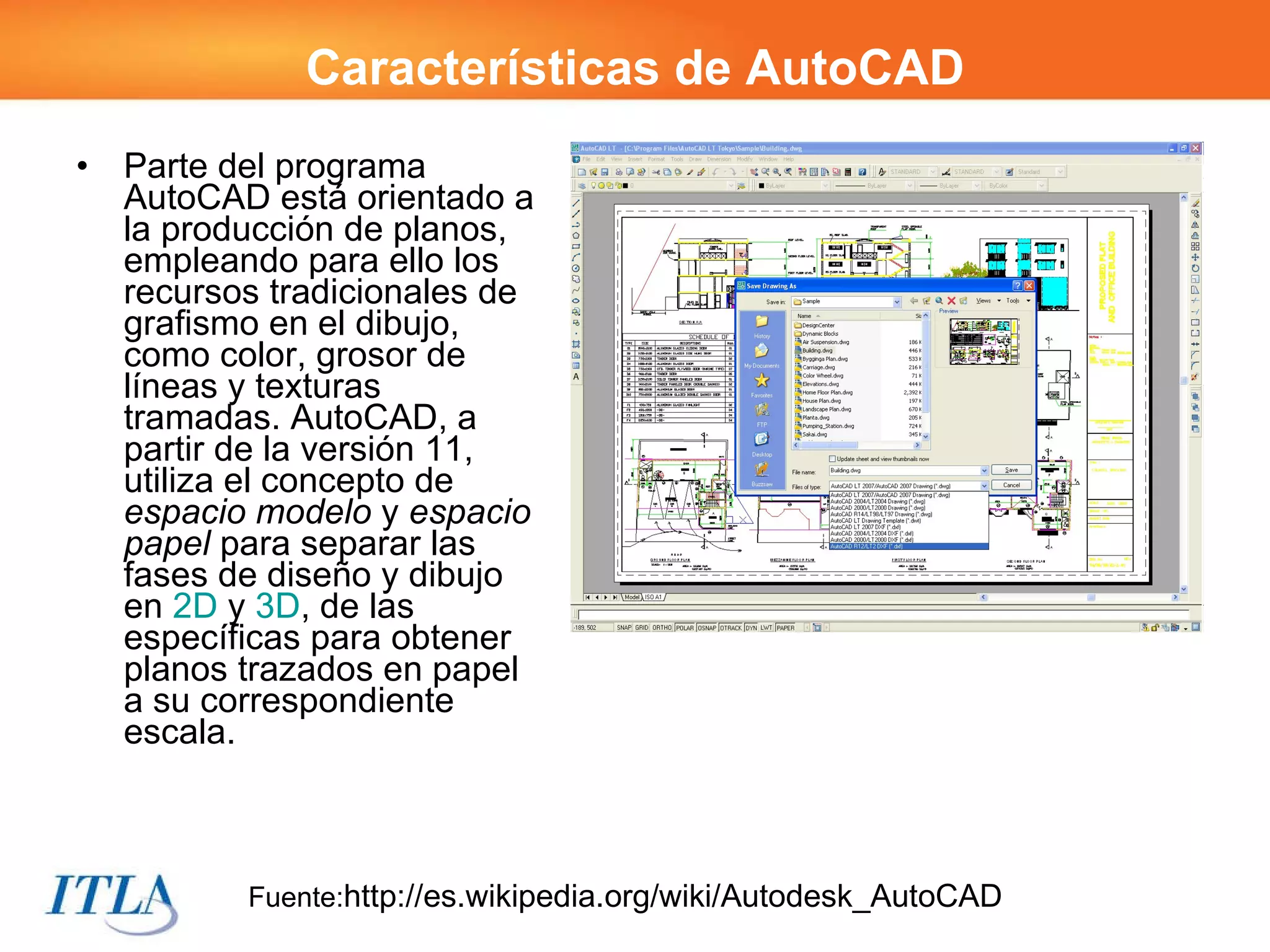 ¿Qué es AutoCAD? | PPT