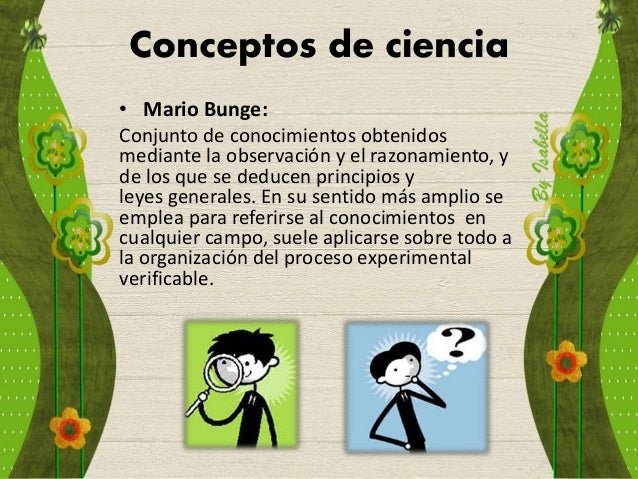 Que es ciencia