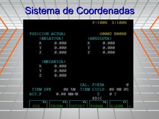 Sistema de Coordenadas
 