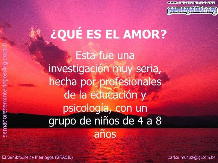 Que Es El Amor