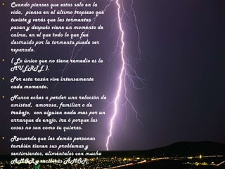 Pero trata de sentirlo y hasta entonces entenderás que este mundo esta lleno de cosas muy hermosas que antes no veías.