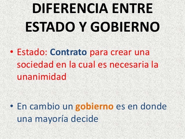 Que es el estado