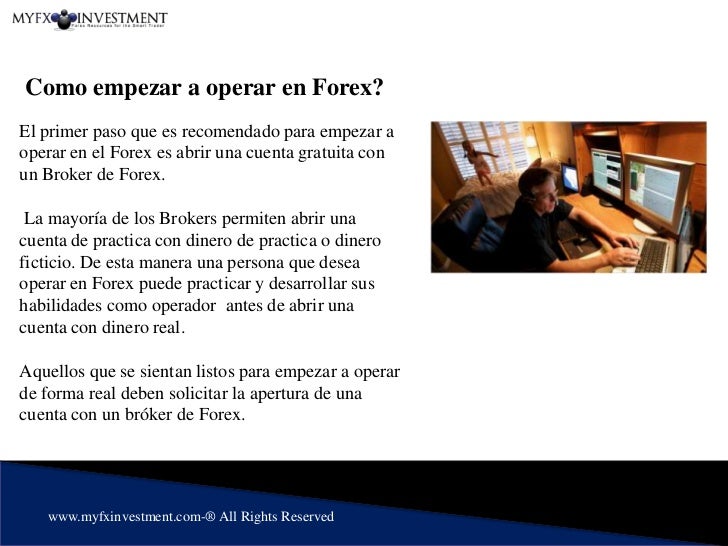 Como comenzar en forex