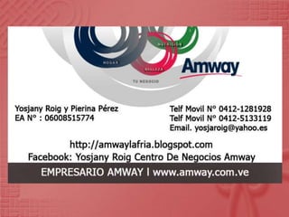 Que es el network marketing amway