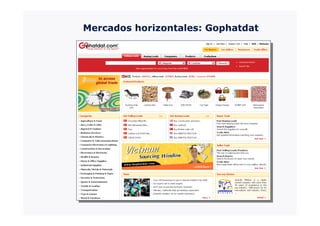 Mercados horizontales: Gophatdat
 