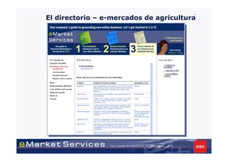 El directorio – e-mercados de agricultura
                                        48
 