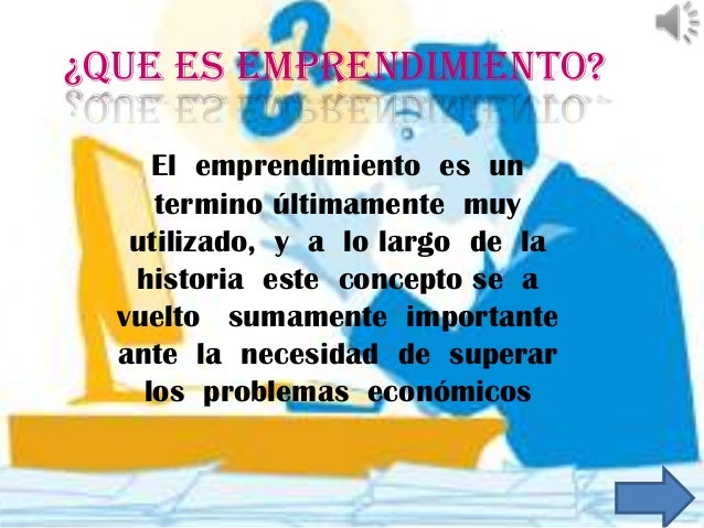 Que es emprendimiento