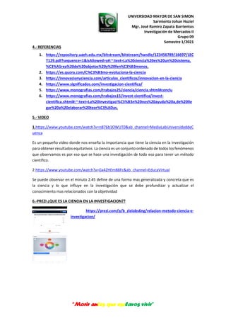¿Que es la ciencia en la investigacion? | PDF