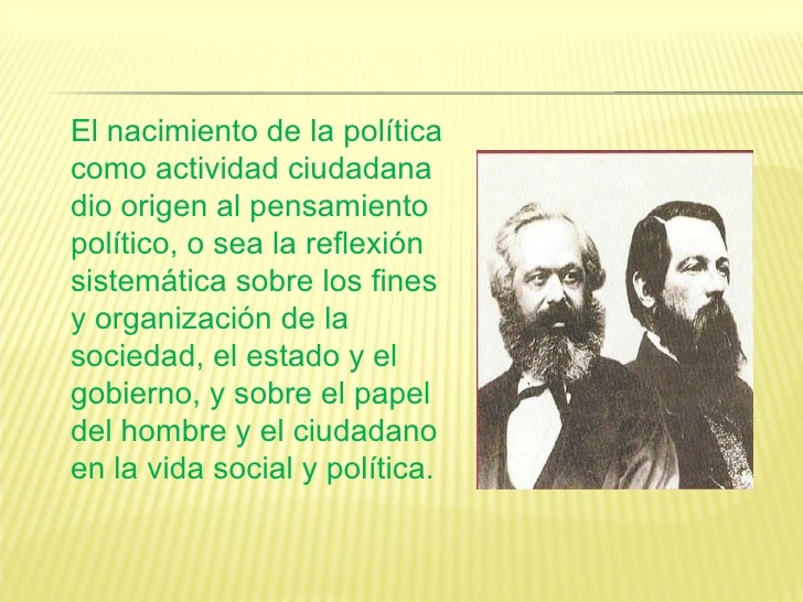 Que es la ciencia política