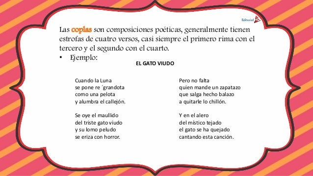 Que es la copla