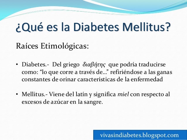 Que es la diabetes mellitus Que es la diabetes mellitus