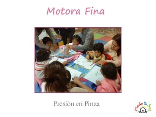 Presión en Pinza
Motora Fina
 