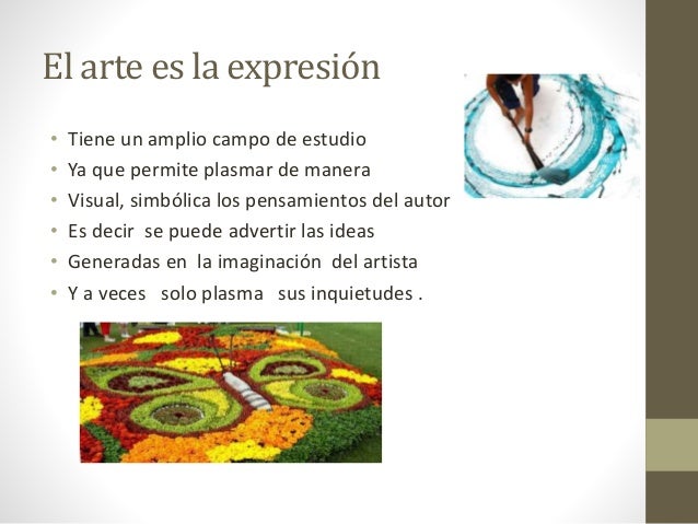 Que es la expresión artística