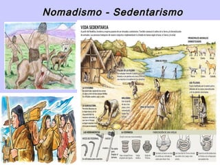 Nomadismo - Sedentarismo
 