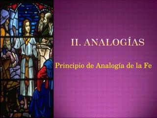 Principio de Analogía de la Fe 