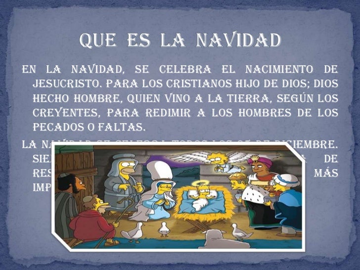 QUE SE CELEBRA EL 25 DE DICIEMBRE - Que Es La Navidad 1 728 