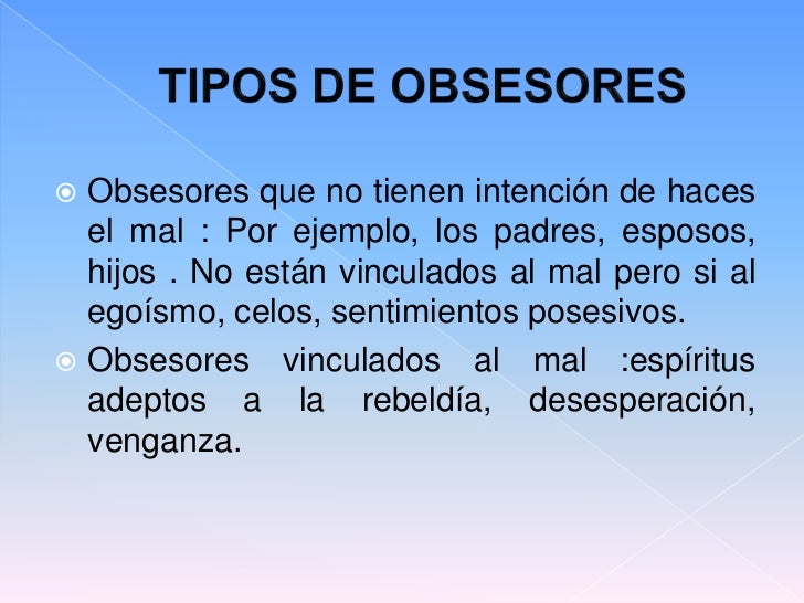 Que es la obsesión.mediumnidad Que es la obsesión.mediumnidad