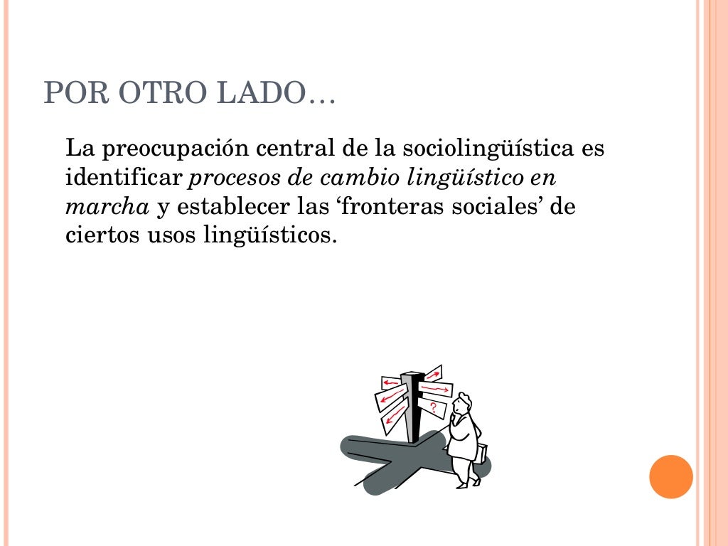 La Sociolinguistica