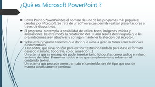 Que es microsoft office | PPTX
