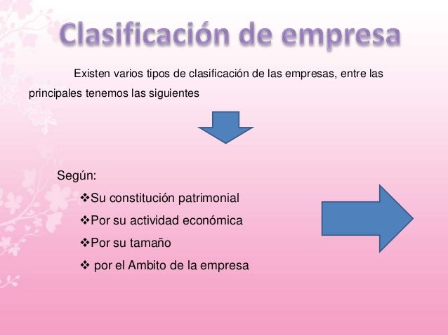 Que Es Una Empresa