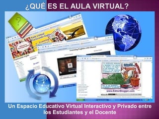 Un Espacio Educativo Virtual Interactivo y Privado entre los Estudiantes y el Docente 