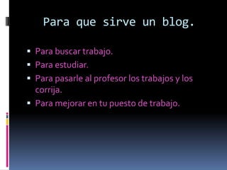 Que Es Un Blog