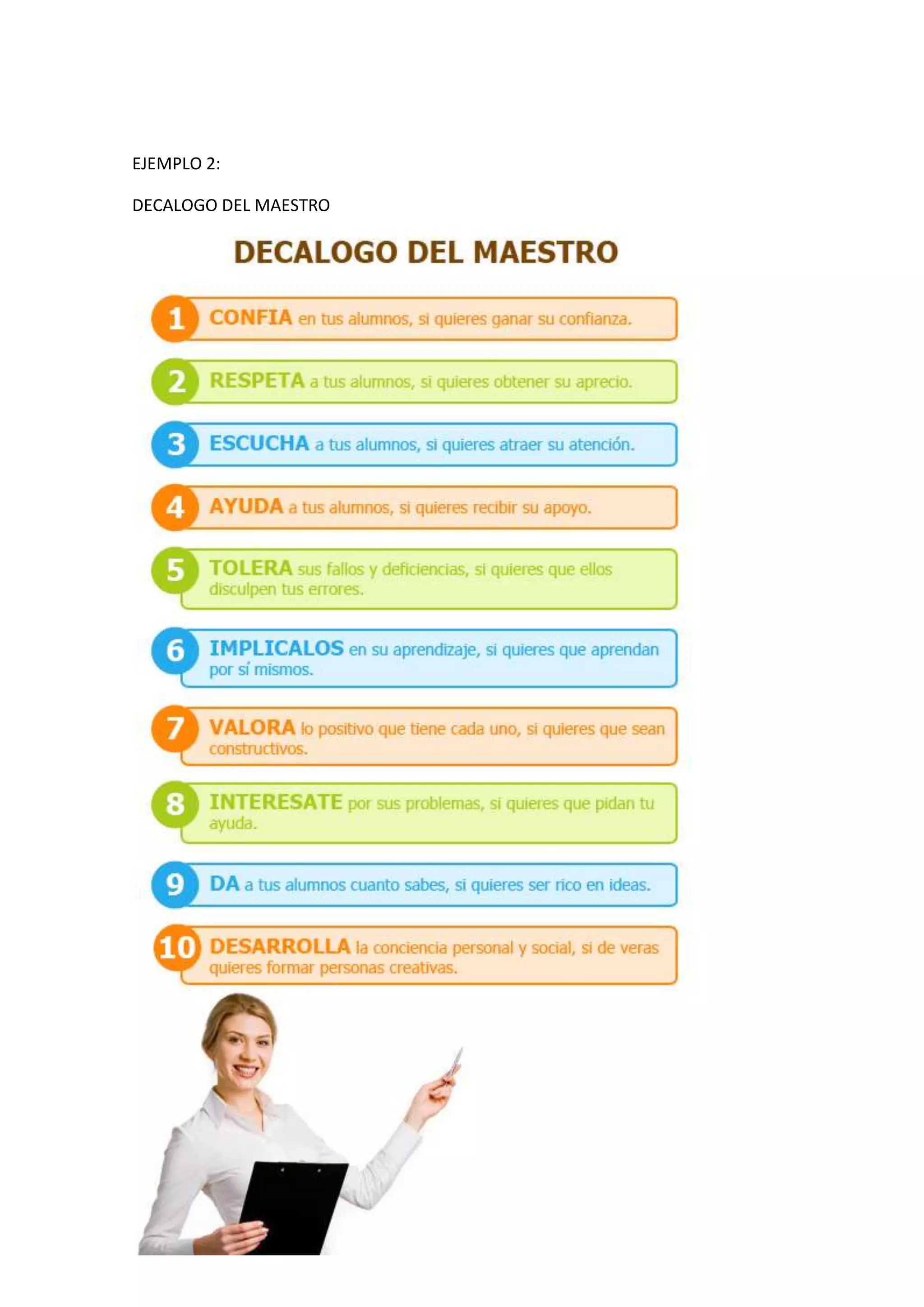QUE ES UN DECALOGO | DOCX