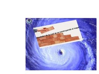 Alrededor de la cual se va construyendo el mapa 