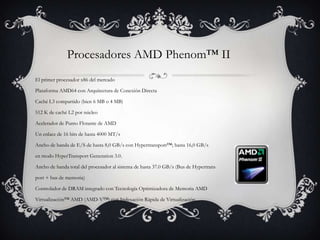 Nucleos procesos:2c/4t