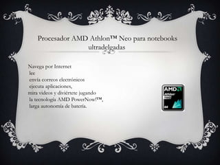 Procesador Intel® Core™ i7 Extreme EditionTodos los procesadores Intel® Core™ i7 Extreme Edition ofrecen:Procesador Intel® Core™ i7-980X Extreme Edition3,33 GHz de velocidad del núcleo Hasta 3,6 GHz con la tecnología Intel® Turbo Boost 6 núcleos y 12 subprocesos con la tecnología Intel® Hyper-Threading 12 MB de caché Intel® inteligente 3 canales de memoria DDR3 de 1066 MHz Tecnología de procesamiento de fabricación de 32 nm Procesador Intel® Core™ i7-975 Extreme Edition3,33 GHz de velocidad del núcleo Hasta 3,6 GHz con la tecnología Intel® Turbo Boost 4 núcleos y 8 subprocesos con la tecnología Intel® Hyper-Threading 8 MB de caché Intel® inteligente 3 canales de memoria DDR3 de 1066 MHz Tecnología de procesamiento de fabricación de 45 nm 