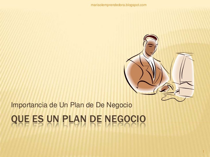Que Es Un Plan De Negocios