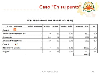 PLAN DE NEGOCIOS 41
 