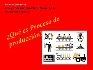 Recursos Educativos
Del profesor José Raúl Torres B.
Auladigital2.blogspot.cl
 