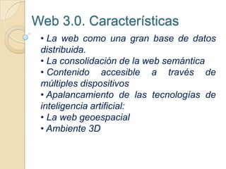 Que es web 3.0, y Computación en la nube