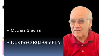  Muchas Gracias
 GUSTAVO ROJAS VELA
 
