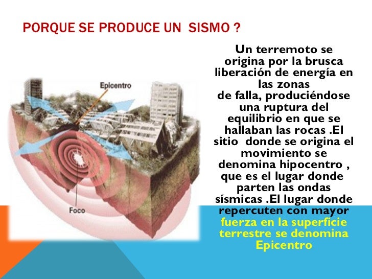 Que hacer un caso de un terremoto