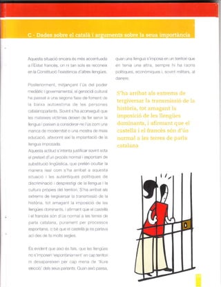4,,^., r..,..¿ .,.r.Á - L..rd,
a¡ lEstat trancds. on ¡ tan sos es reco¡-a x
' 'a. r,ó é,1 d
Posteron¡e¡t mtjanca¡t ús de Doder
r¡edidt c i lloveÍranrental e qenoc cl c! tLrra
lra passal a Lrna seajo¡a fase de forfe¡t rle
a baix¿i trLrtoest ¡tt¿r (le es frerson-os
calalanopar a¡ts. Sov nr s ha a:iconsellLit que
¡es rrate xes vict res de xen dÉr fcr se.v r a
lergLra passer. a co¡s derar nc Lrs conr r
'na
Tr¿lr'tci:r ale ]ltoal-arn tat o L]l¡a ¡rostra d-- ¡ril ¿l
eclLrcac o afav(n nl a x a ir¡p antacro ale a
efgLra rlrposacra
Aquesta actllcl s ntenta lrst lcar sovilrt sota
e pretext cl Ln proces normal esllonian d--
sLrbstrt!ció l¡gLrist c¿r. (lLre pfetén ocr tar a
',rl't'.
' rl' F o l'r é |
.1 scr llr r¡ac ó r alespresl !] cle a lefgua I ia
clr tLrra prop es clel terntor S l¡a arr bat als
extrer¡s de tergiversar a tra¡sr ssro de ¡
hstora. tot ar¡aga¡t ¡ r¡poscó de cs
engLes rJorni¡ants. ai n¡ant qLre e c¡stela
e franc-Ás son d Lts ltor- |a a es tcncs I c
parla calal¿t¡a DUTar¡e¡l pljr processos
espontan s. o bó flle ei caste lá Ja es p.r ]¿rv¿l
aci cles cle f¿r r¡olts sell --s.
'Ó'|'oÁ'j'l'ó'.J.
no s rlrixlser¡ --spor¡ta¡allrüf i]r cap tel.rlcr
r desapa-exen peT cap ¡refa (l,o ILrre
ótó.o tÁ . p,r O . ,..p
qra¡ | na efguas mposa en LrTr teTr tor qLre
e| te|ia L¡¿i atra. senrpre l¡ ha tao¡s
politiques. eco¡óf¡ qLres i. sov ¡t rr irtars ai
atarrefe.
 