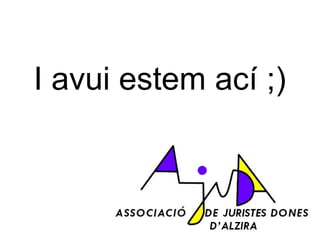 I avui estem ací ;)
 