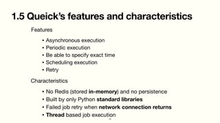 Queick: A Simple Job Queue System for Python | PDF