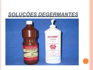 SOLUÇÕES DEGERMANTES
 