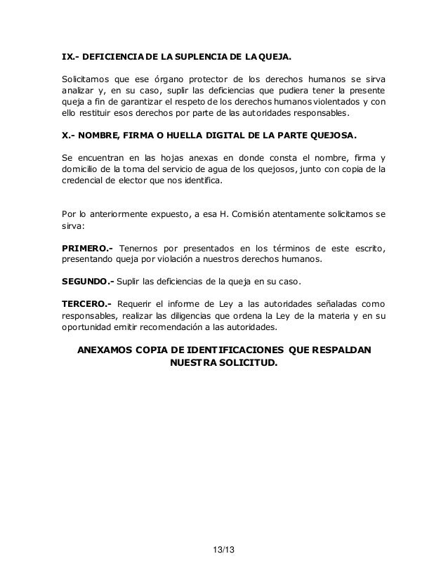 #QUEJA POR LA #FALTA DE #AGUA ANTE LA #CDHDF