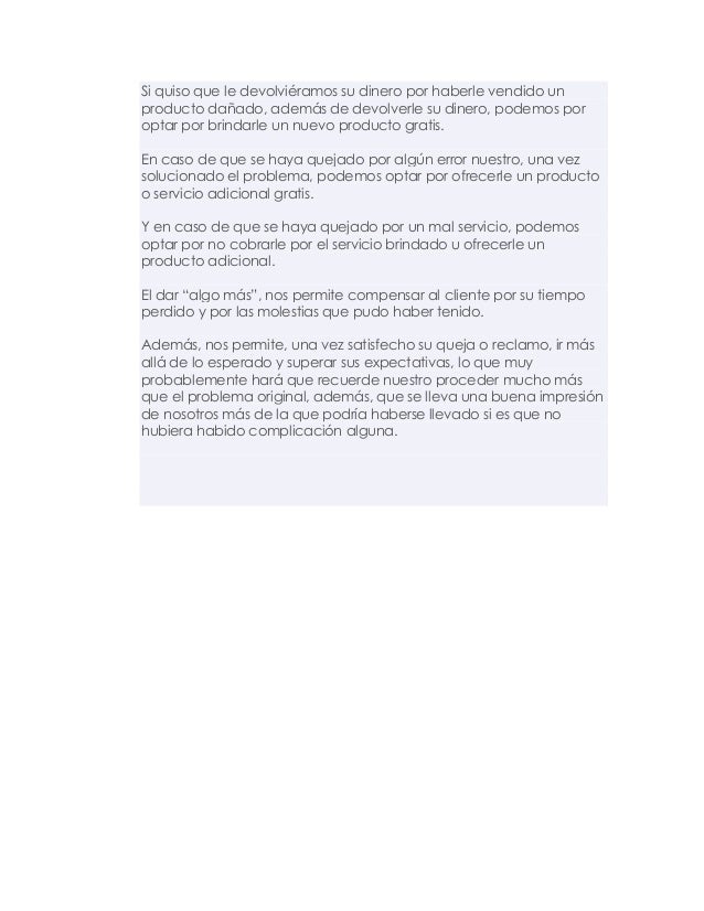 Quejas o reclamos