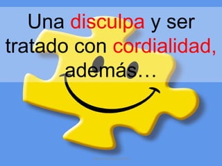 Una  disculpa  y ser tratado con  cordialidad, además… Miguel Manríquez Ortíz 
