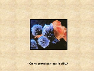 - On ne connaissait pas le SIDA 