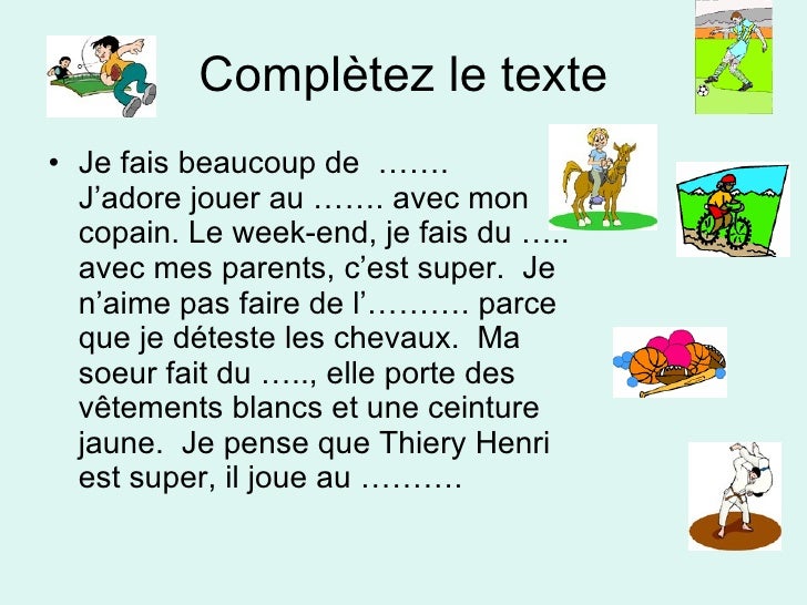Quel Sport Fais Tu Quel Sport Fais Tu