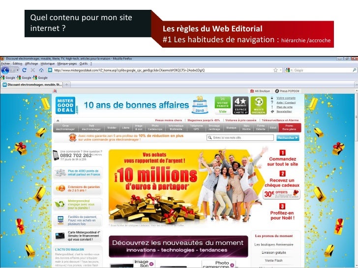 Quel contenu pour mon site internet